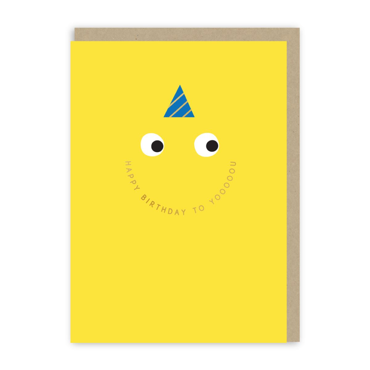 GC392-In Real Life-Birthday Face-Card-Smiley Pop