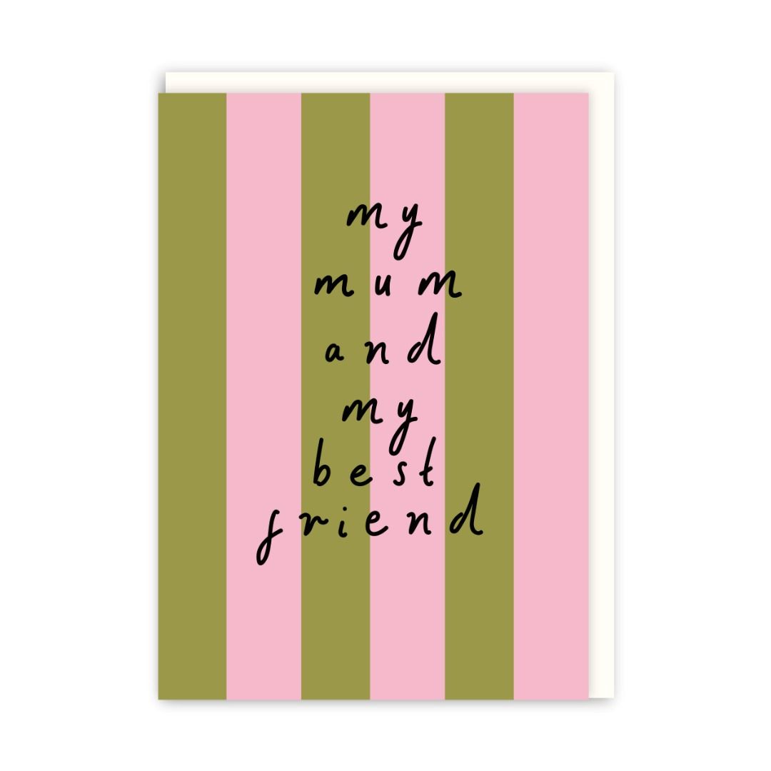 GC646-In Real Life-Mum & Best Friend-Card-