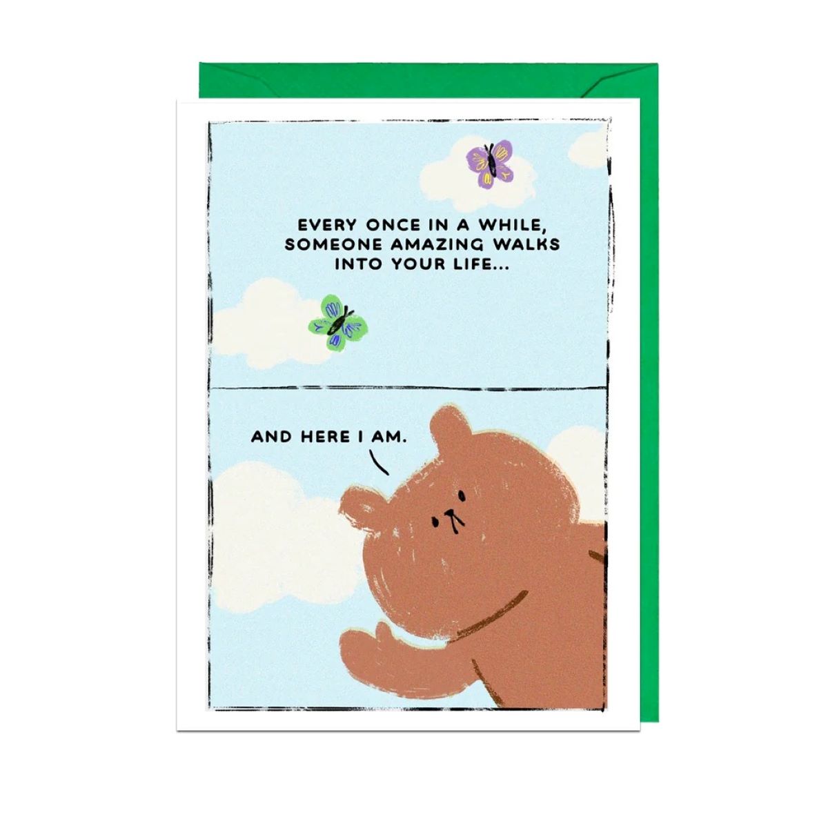 BGB128-Jolly Awesome-Here I Am-Card-