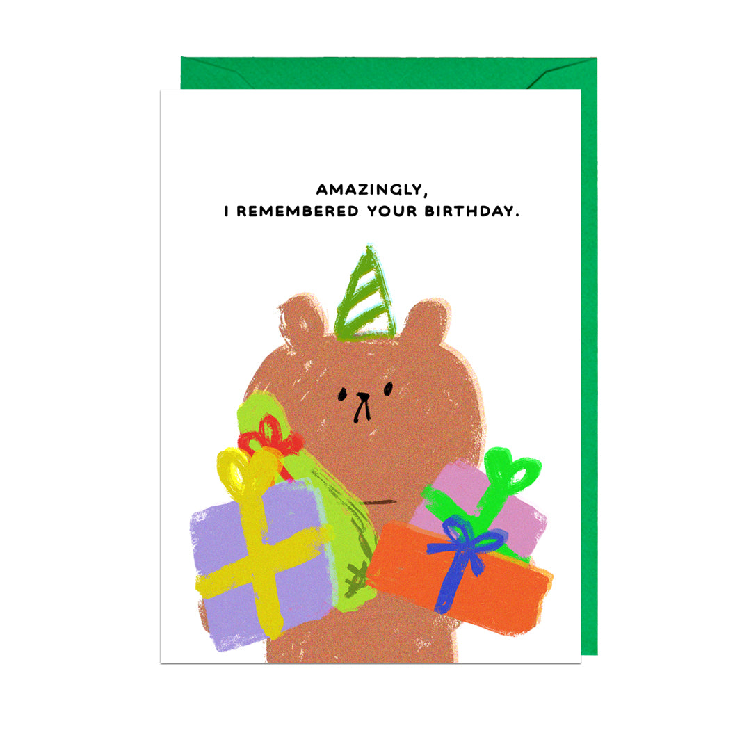 BGB165-Jolly Awesome-Remember Birthday-Card-