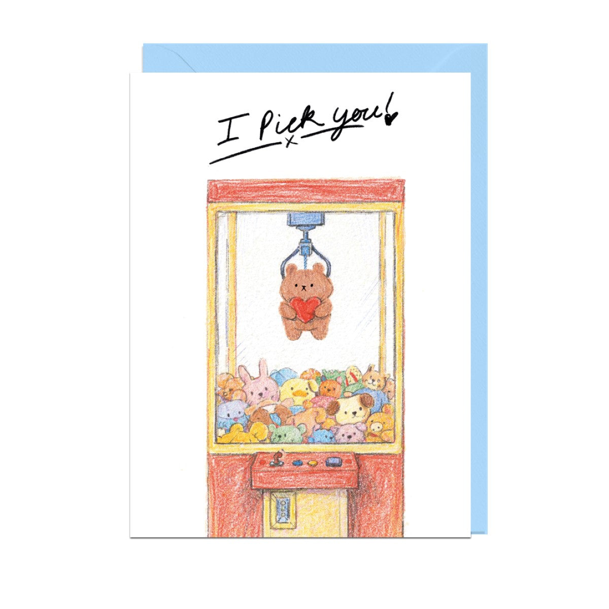 BGBTB119-Jolly Awesome-I Pick You Machine-Card-