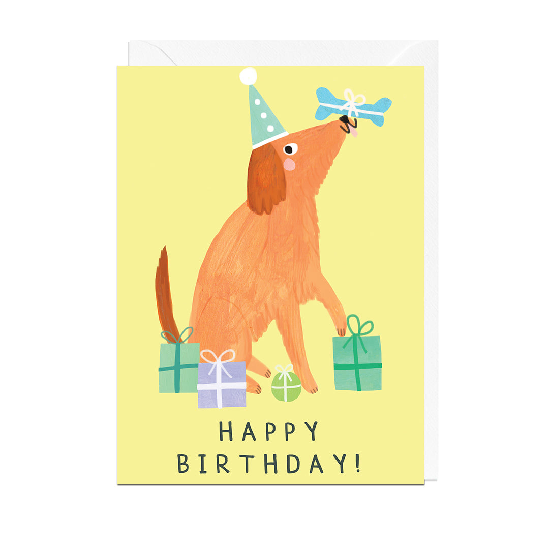 DO345-Jolly Awesome-Happy Birthday Doggy-Card-
