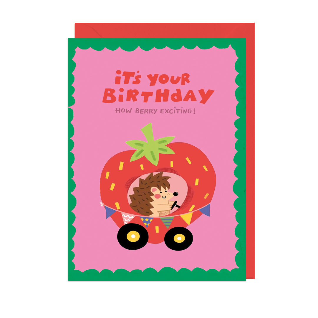 EH102-Jolly Awesome-It'S Your Birthday Berry-Card-