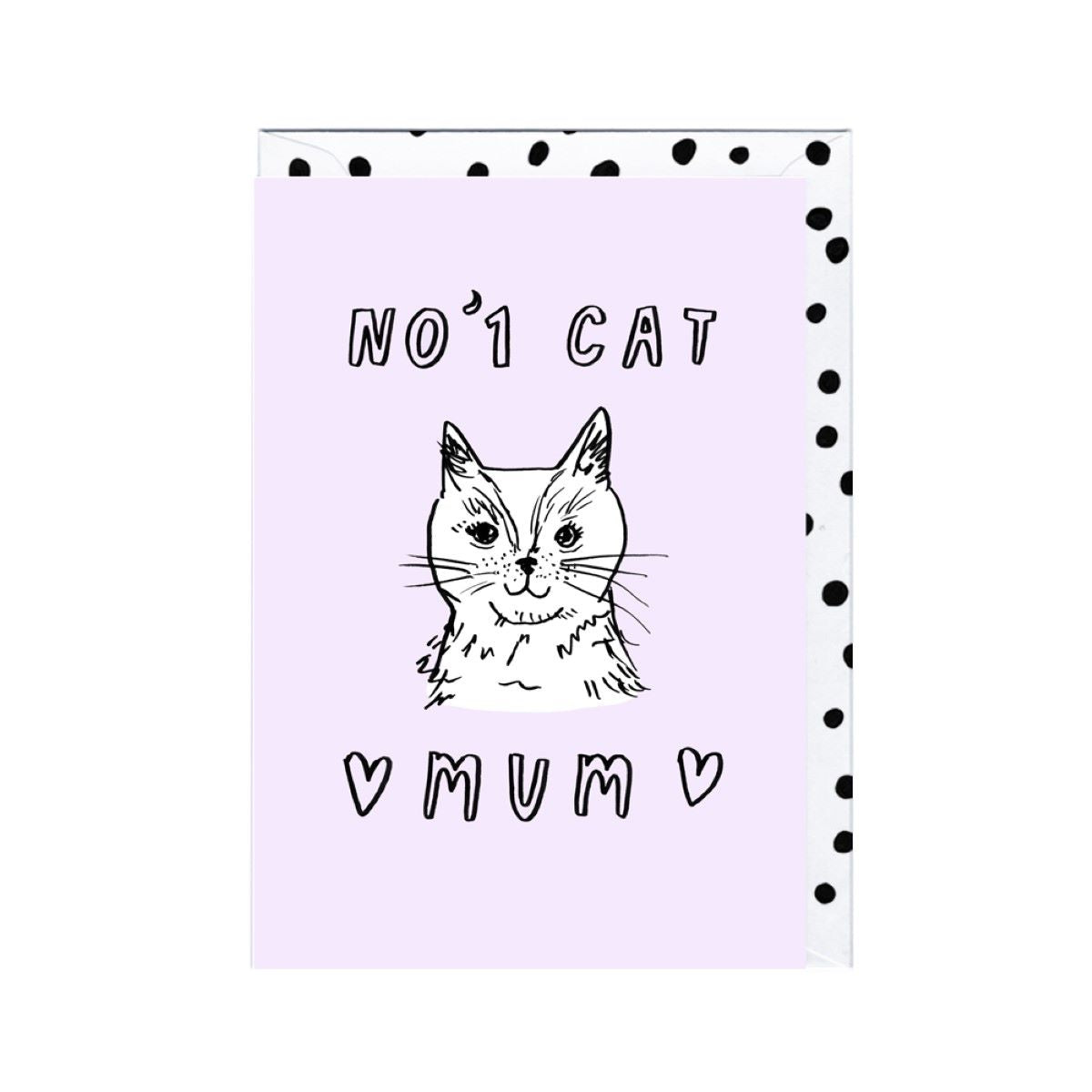 HR106-Jolly Awesome-Cat Mum-Card-
