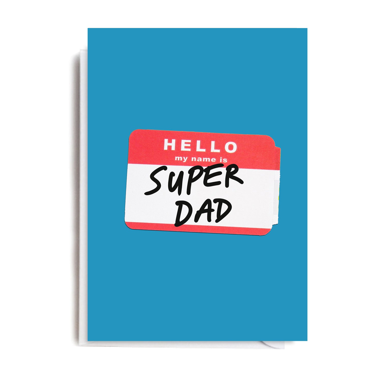 PG143-Jolly Awesome-Name Is Super Dad-Card-