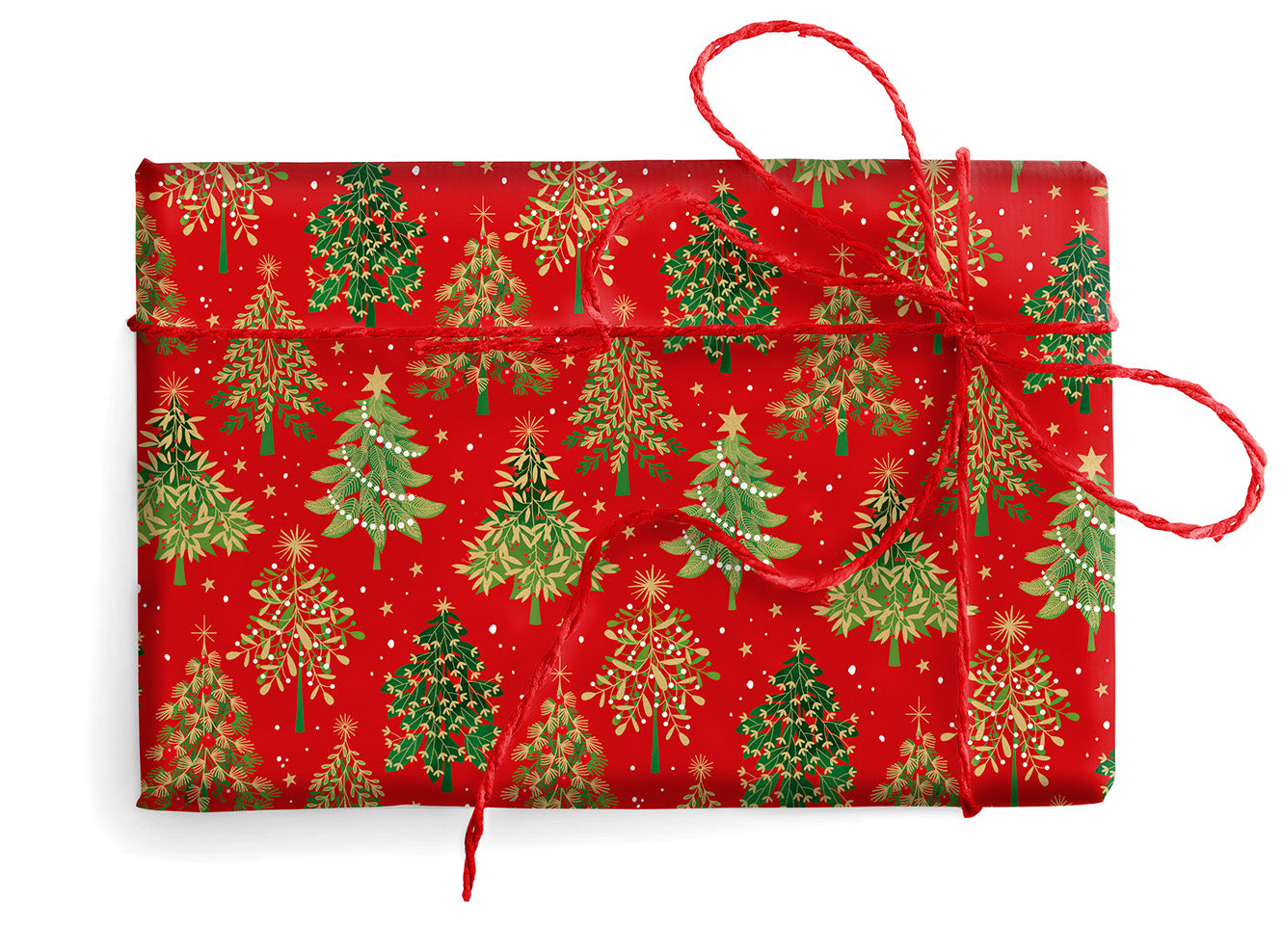 18-9424-Kartos-Merry And Bright Trees-Xmas Wrap-Carta Regalo