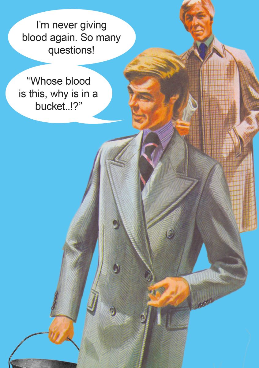 KMK2505-Kiss Me Kwik-Blood Bucket-Card-