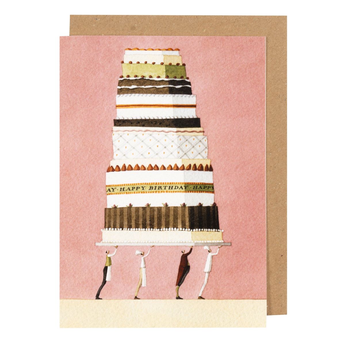 GC075-Laura Stoddart-Archive - Birthday Cake-Card-