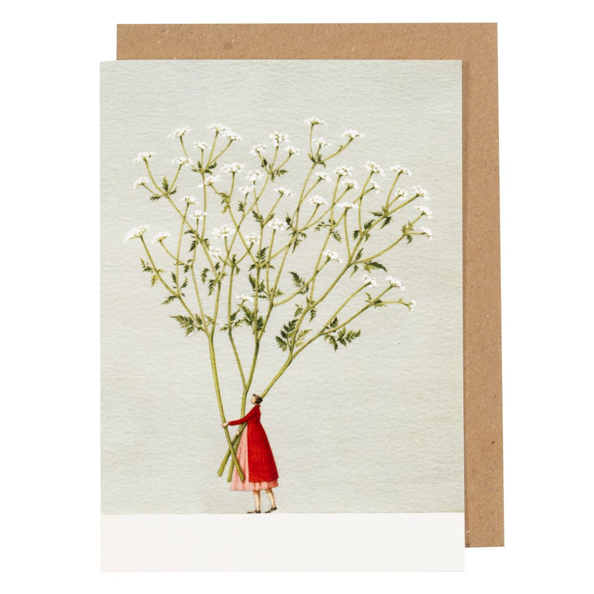 GC077-Laura Stoddart-Cow Parsley-Card-