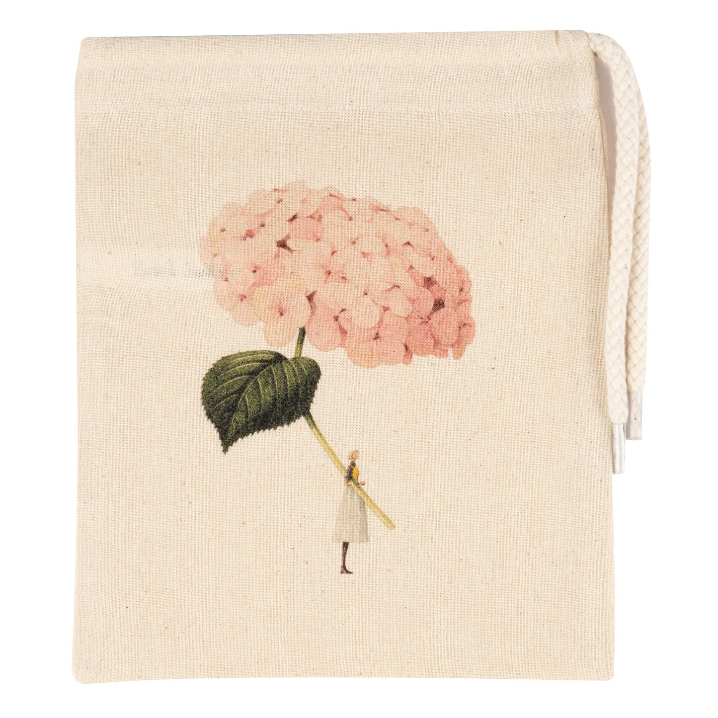 IBH008-Laura Stoddart-Hyd - Pale Pink-Bag-Drawstring Bags Mini