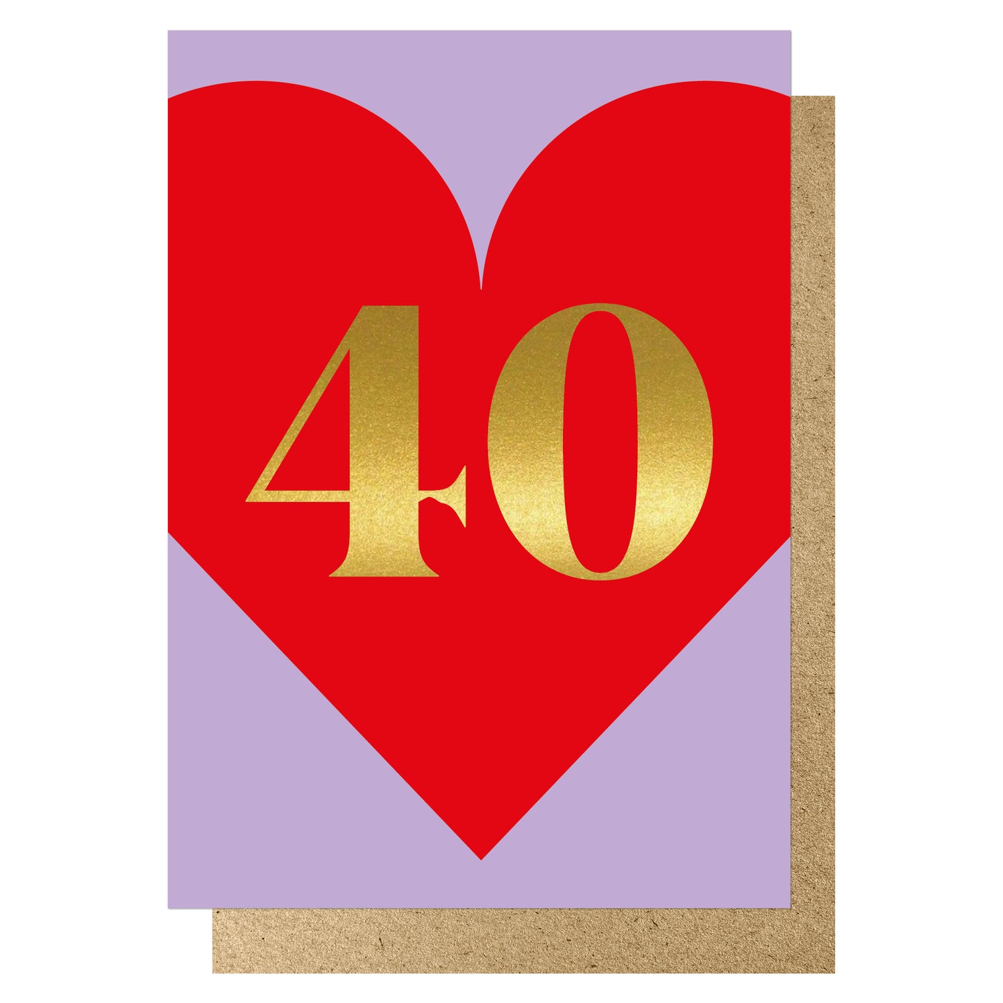 H3009-Lucky Ink-Heart 40 Lilac & Red-Card-
