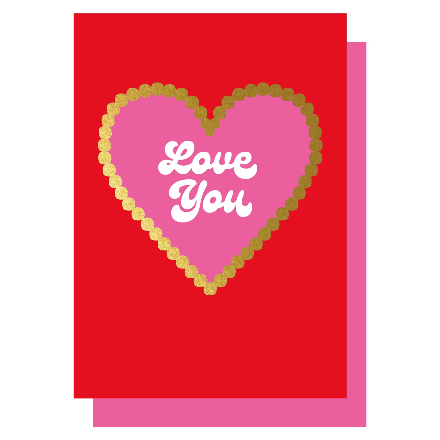 HGD007-Lucky Ink-Love You-Card-