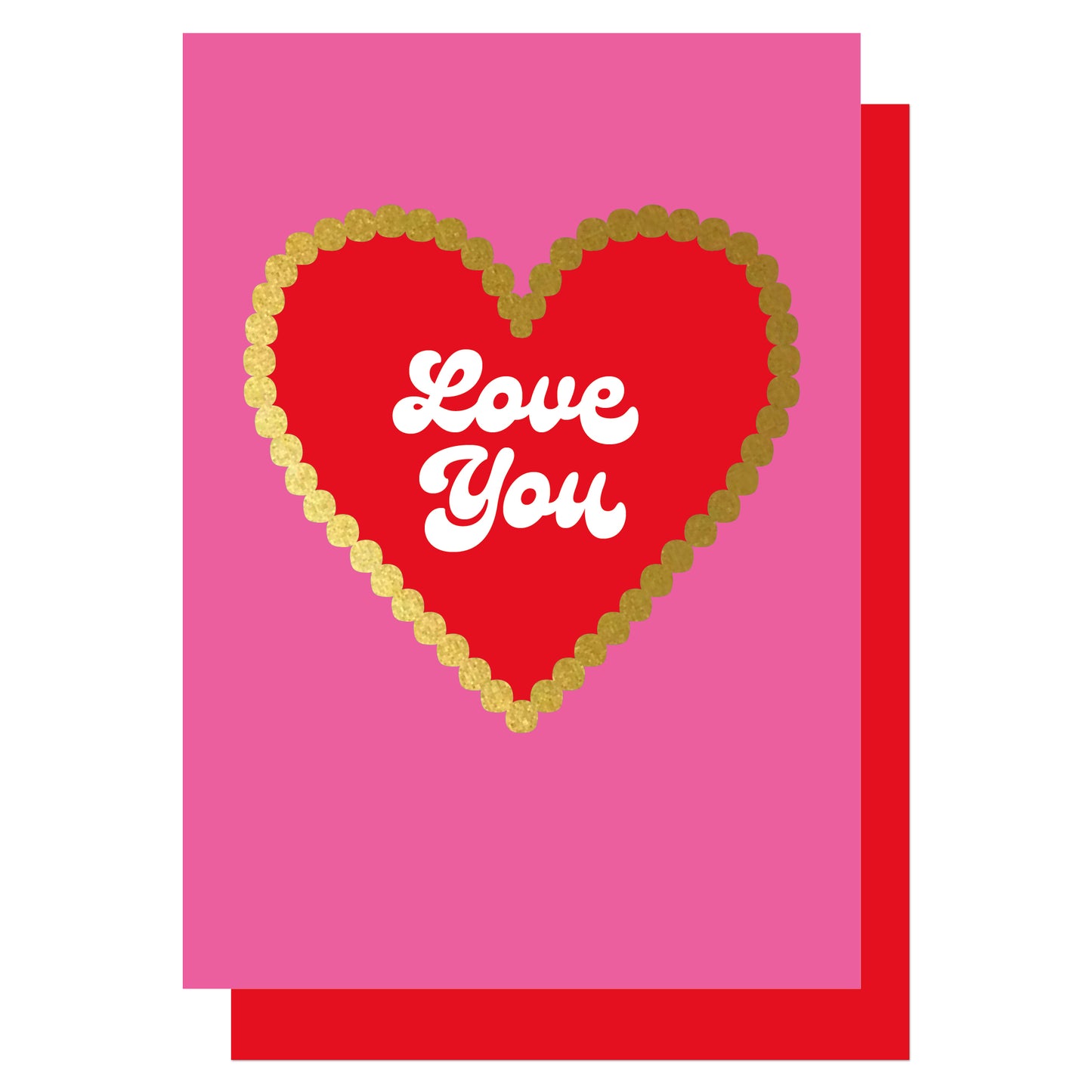 HGD008-Lucky Ink-Love You-Card-