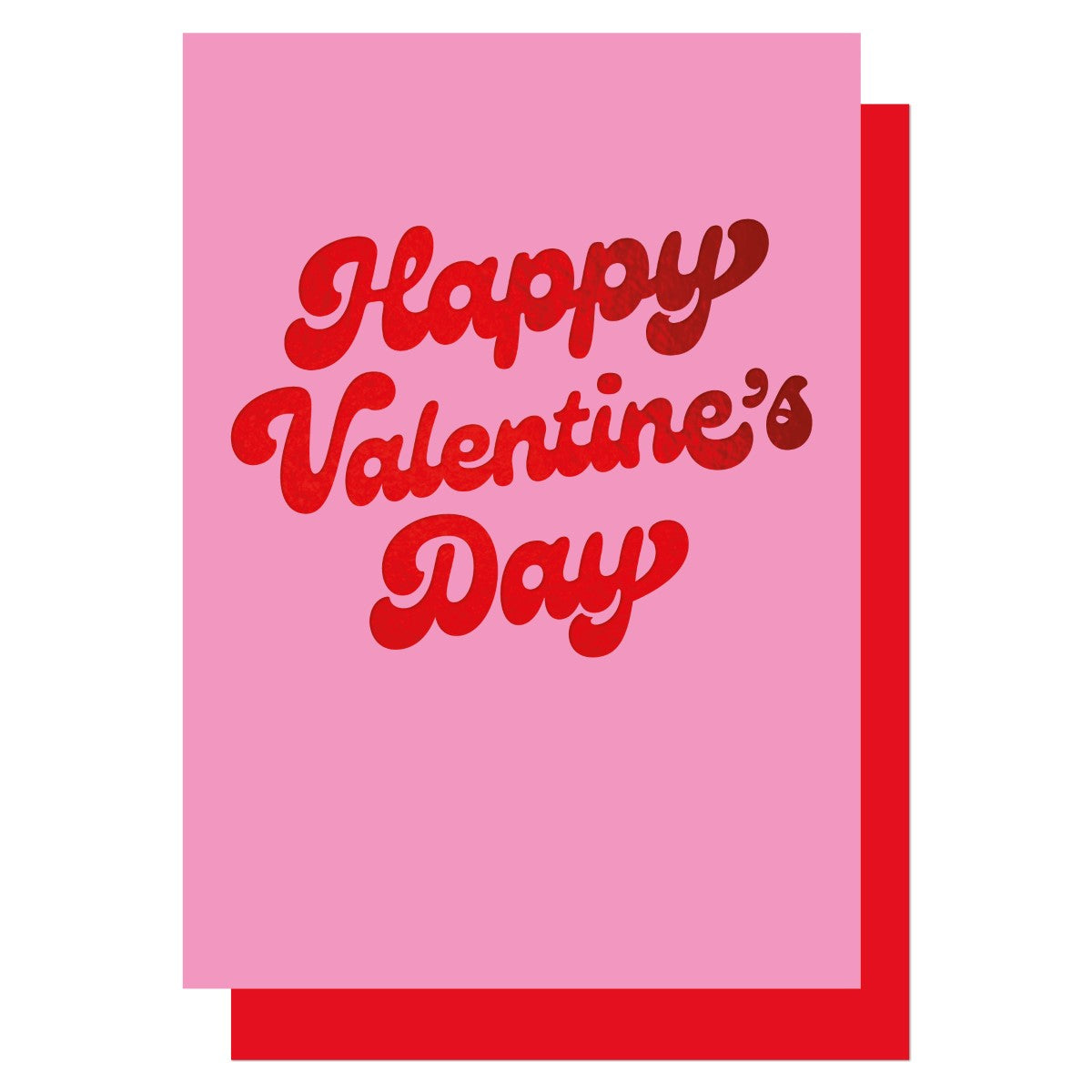 HLV016-Lucky Ink-Happy Valentine'S Day-Card-