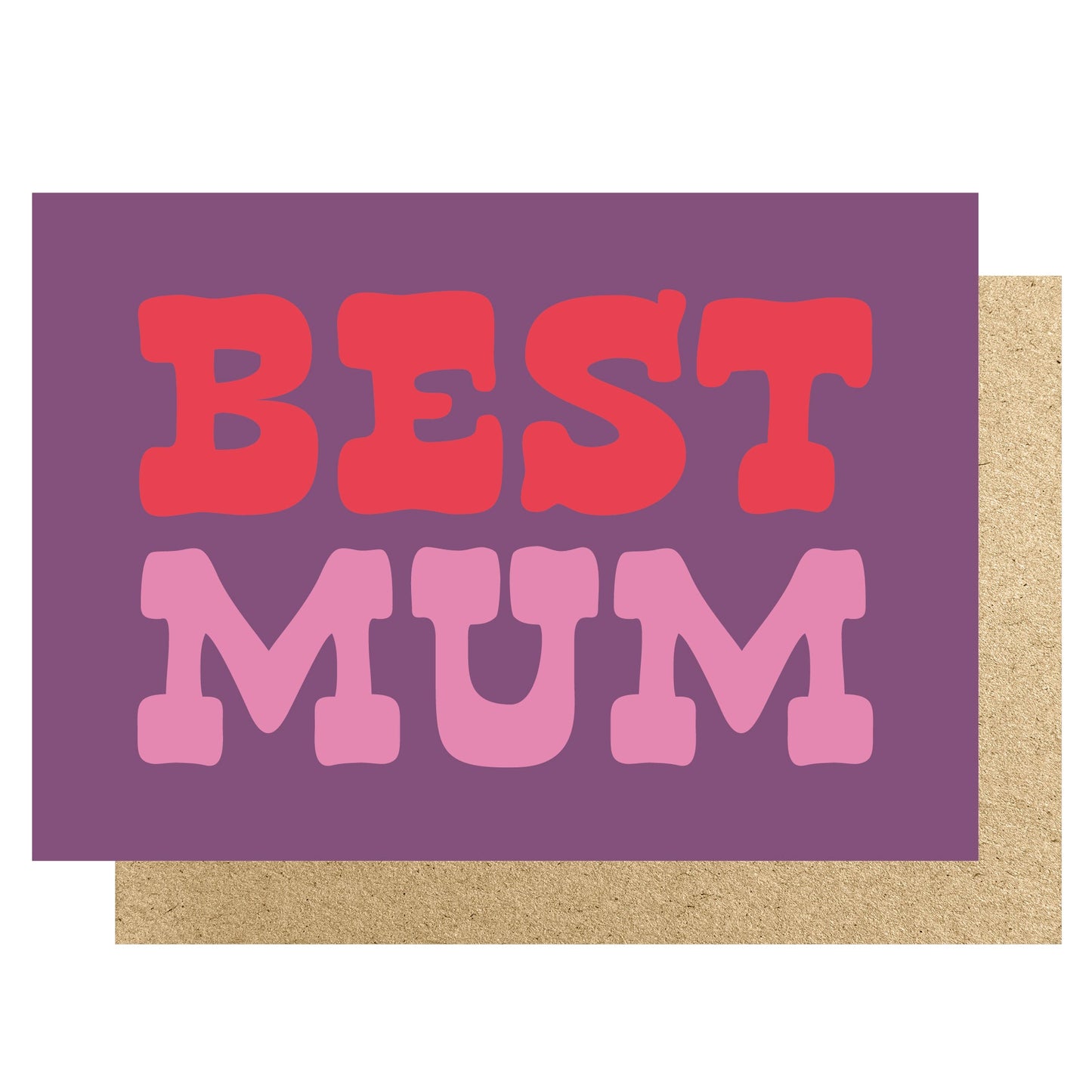 HOW014-Lucky Ink-Best Mum-Card-
