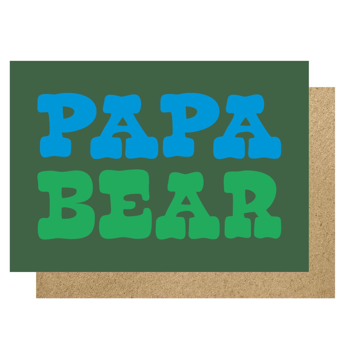 HOW015-Lucky Ink-Papa Bear-Card-