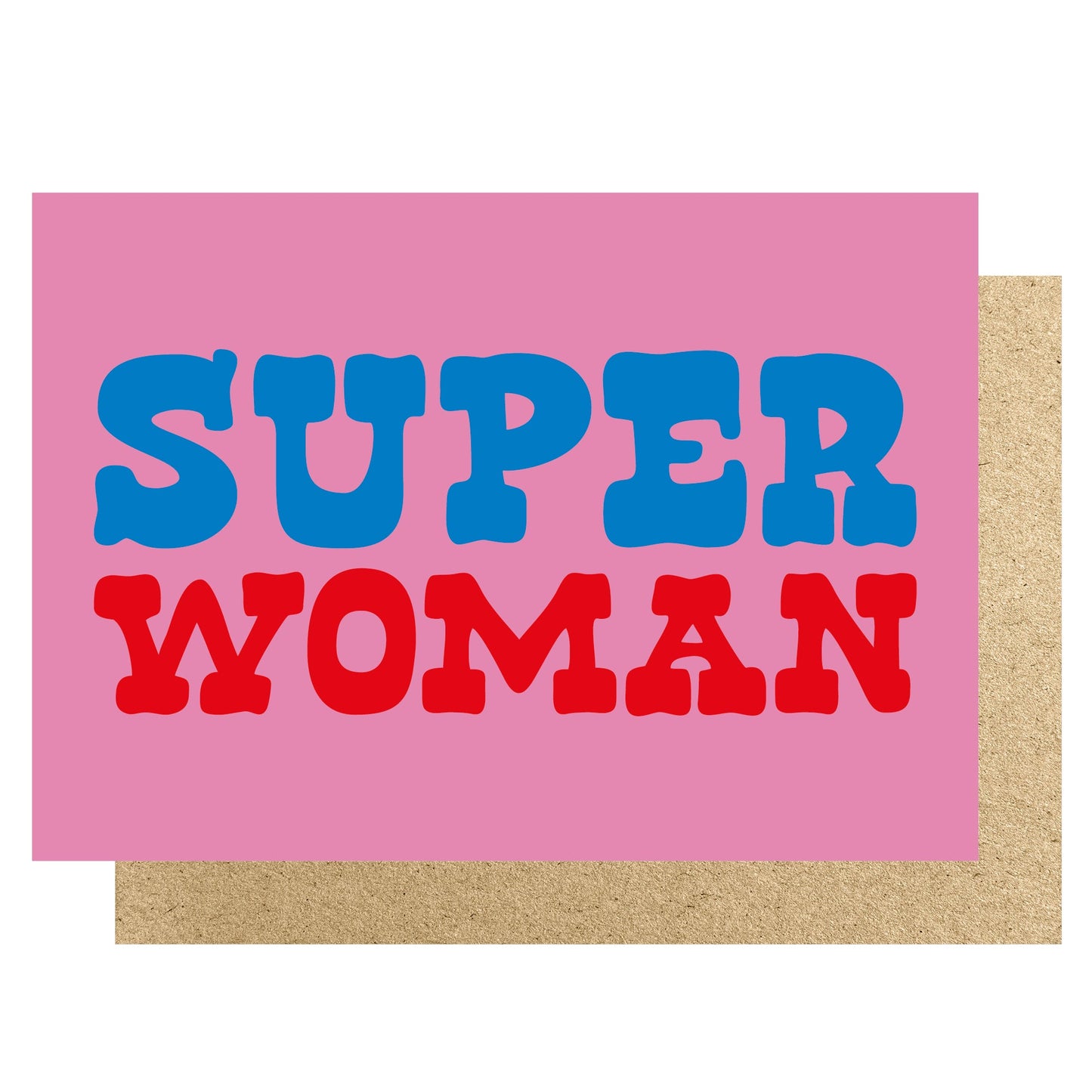 HOW114-Lucky Ink-Super Woman-Card-