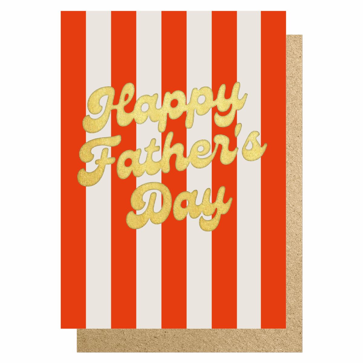 RETFD005-Lucky Ink-Happy Father'S Day-Card-
