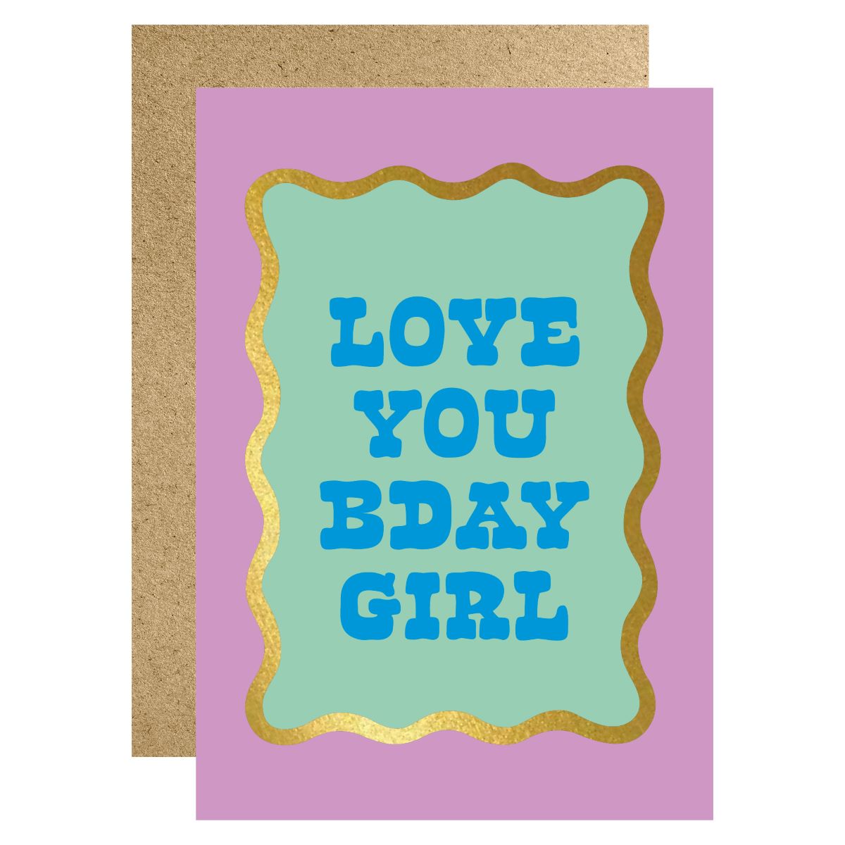 WV049-Lucky Ink-Love You Birthday Girl-Card-