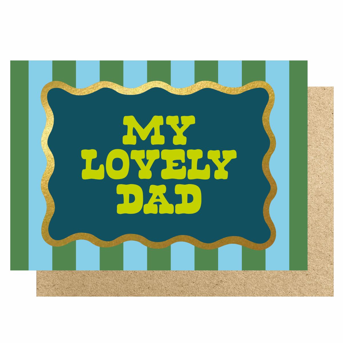 WVFD005-Lucky Ink-My Lovely Dad-Card-