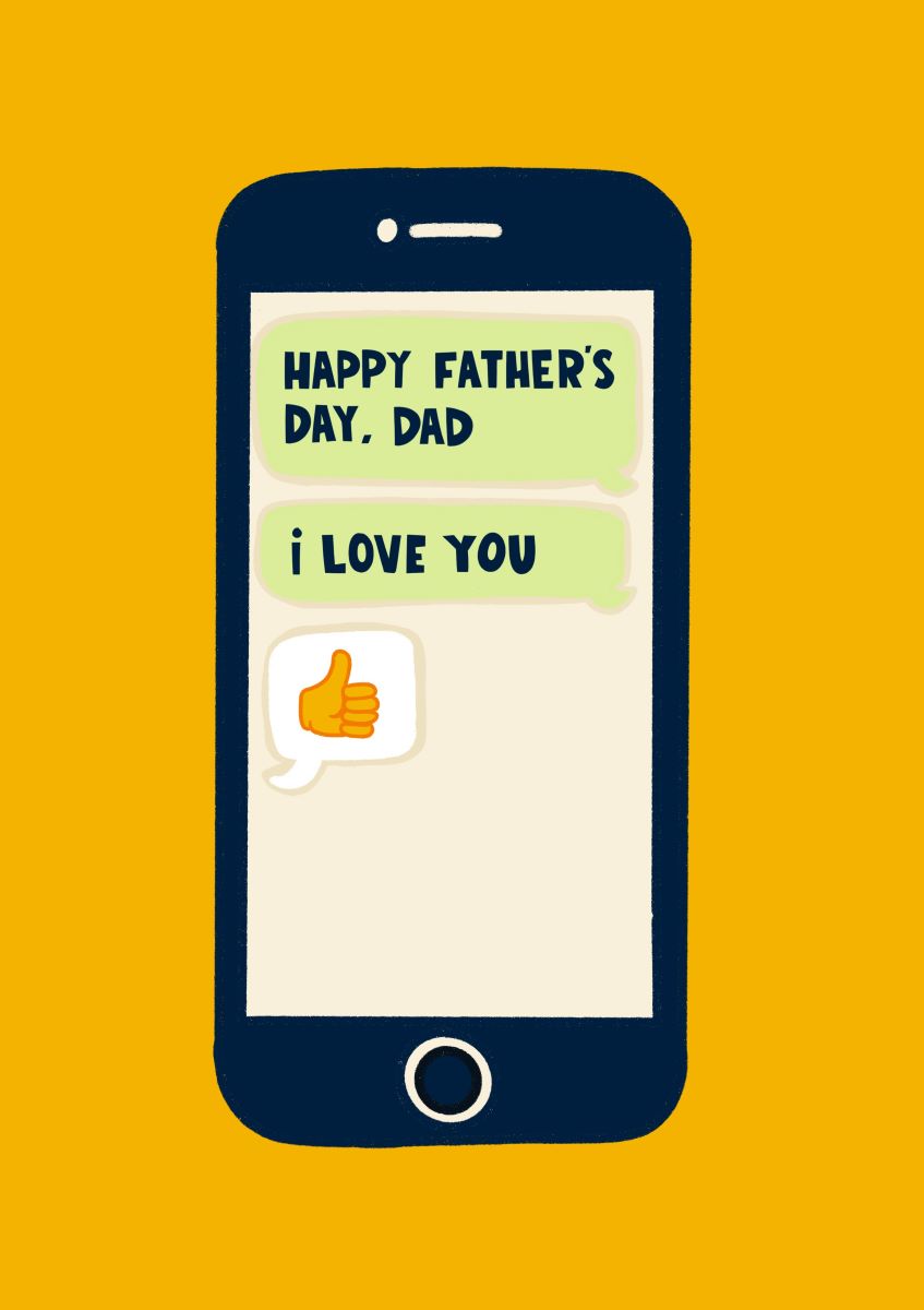 S1324-Lucy Maggie-Thumbs Up Dad-Card-