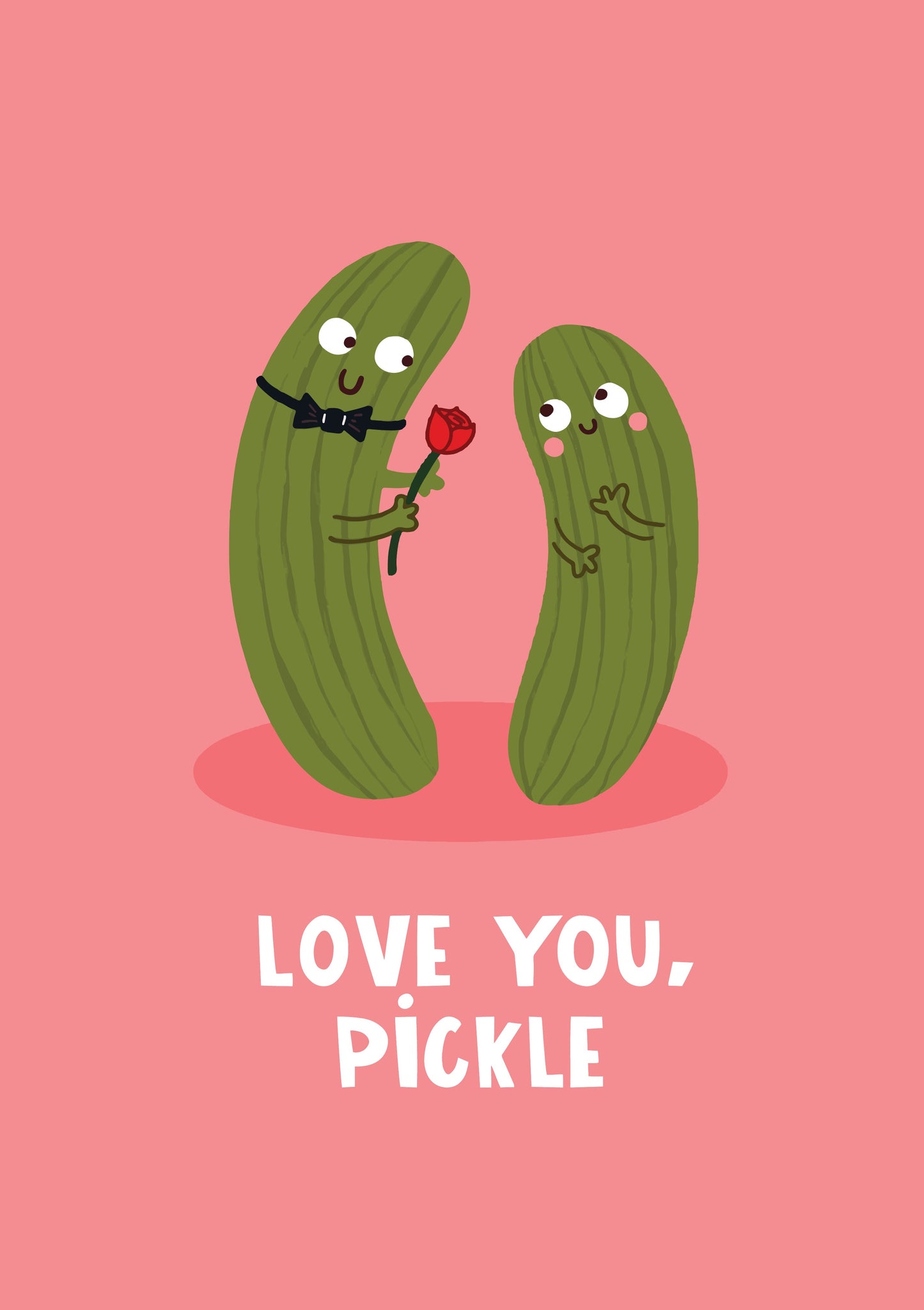 S16224-Lucy Maggie-Love You Pickle-Card-