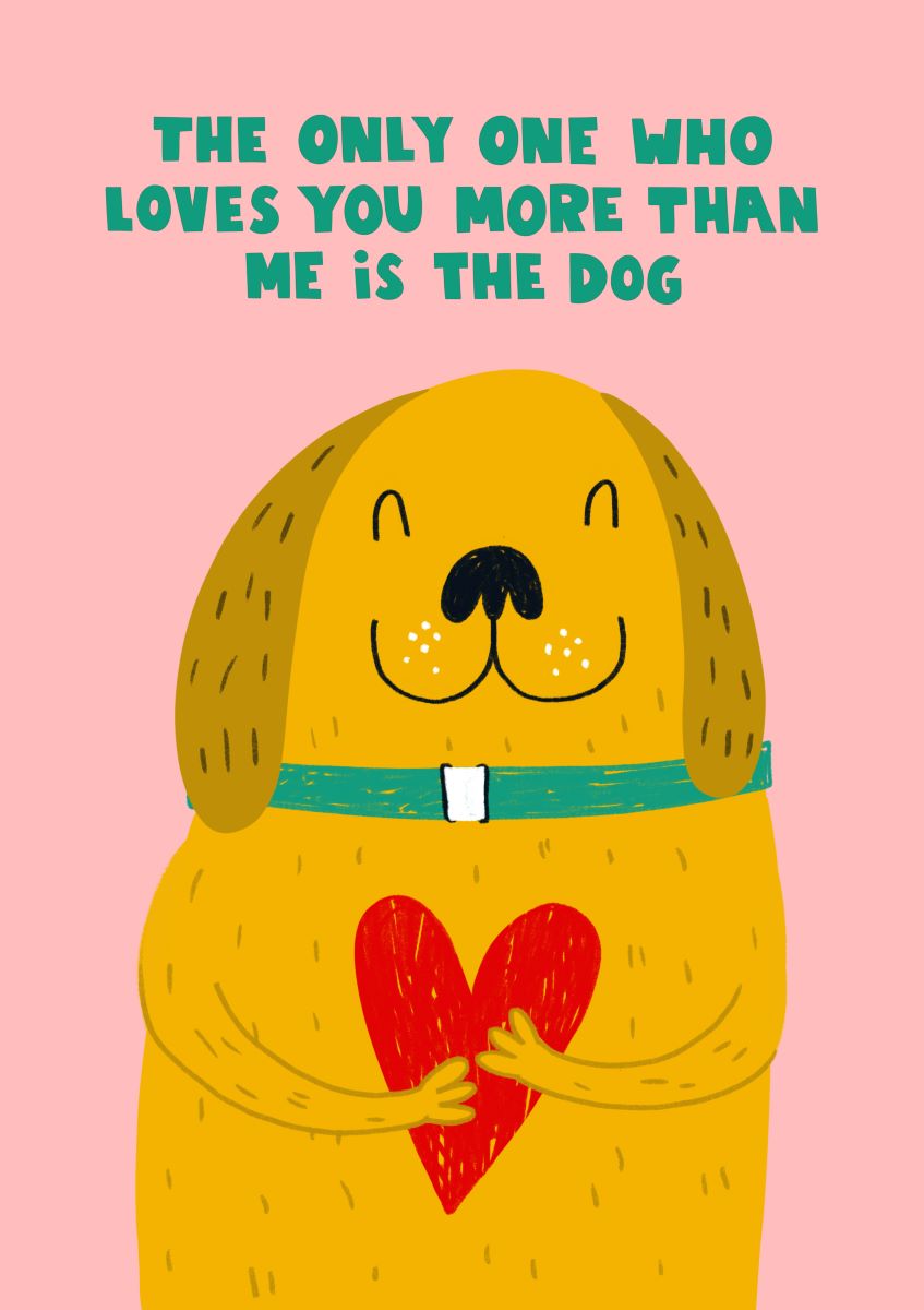 S23122-Lucy Maggie-The Dog-Card-