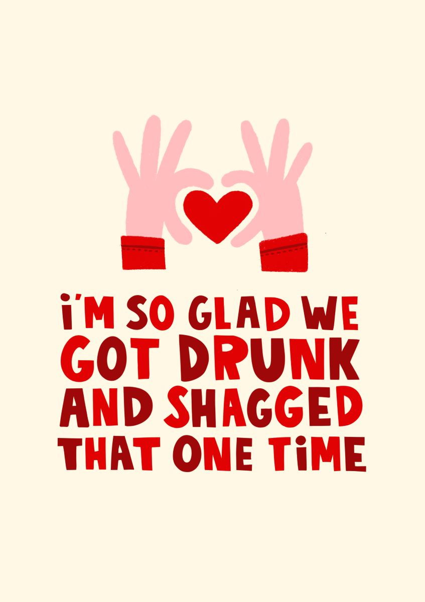 S6623-Lucy Maggie-Drunk And Shagged-Card-