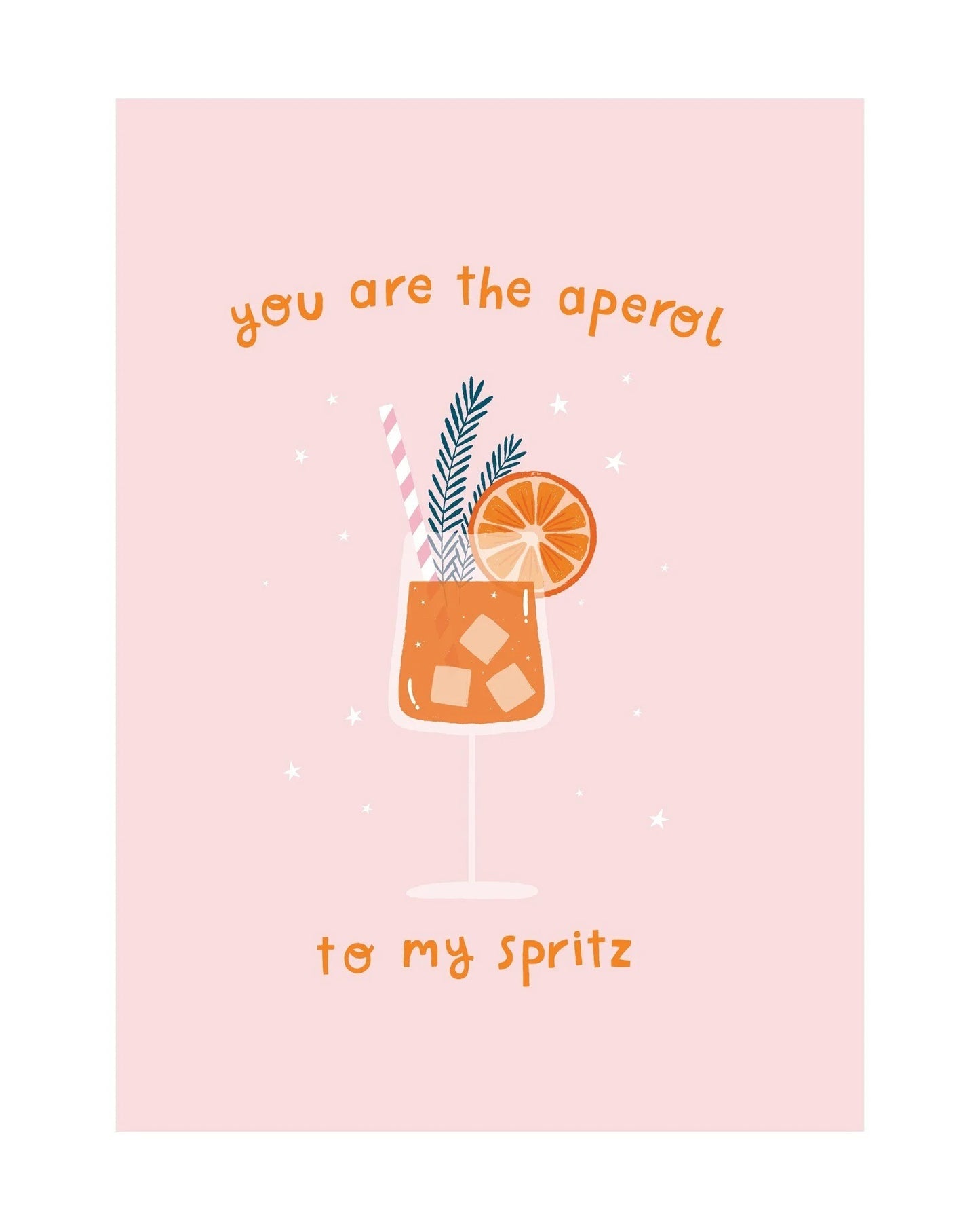 S6724-Lucy Maggie-Aperol To My Spritz-Card-