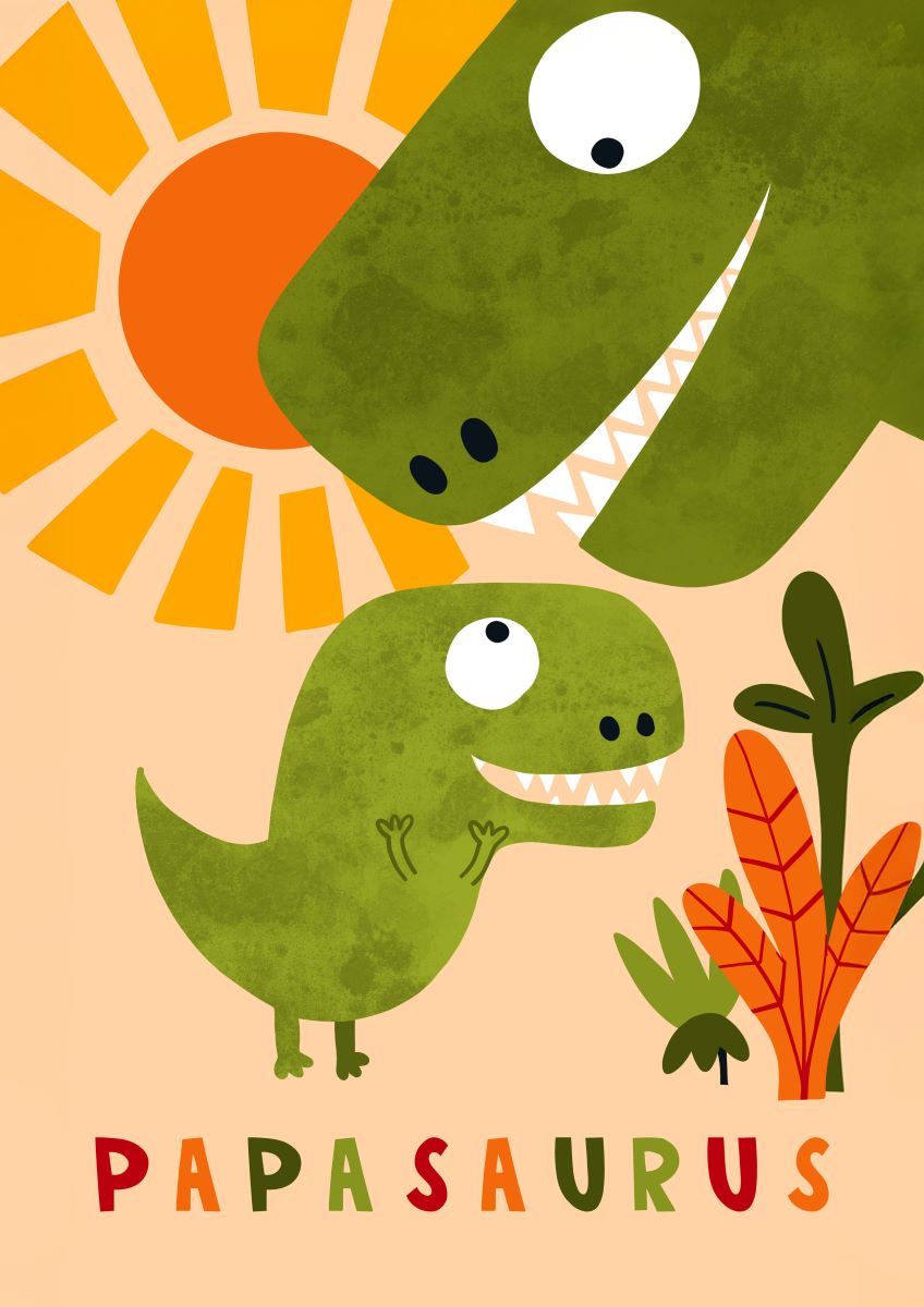 S725-Lucy Maggie-Papasaurus-Card-