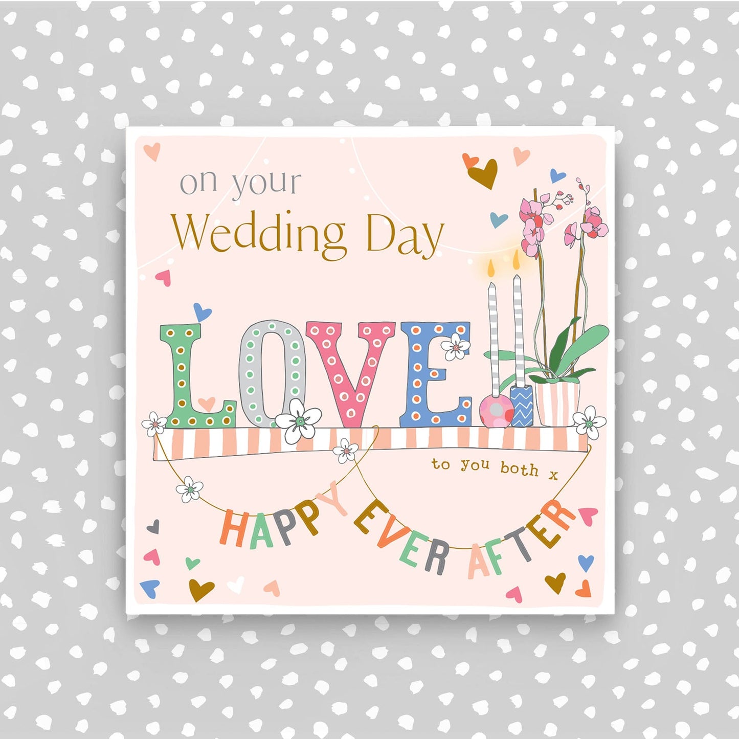 CB197-Molly Mae-Wedding Day - Love-Card-Carried On The Breeze