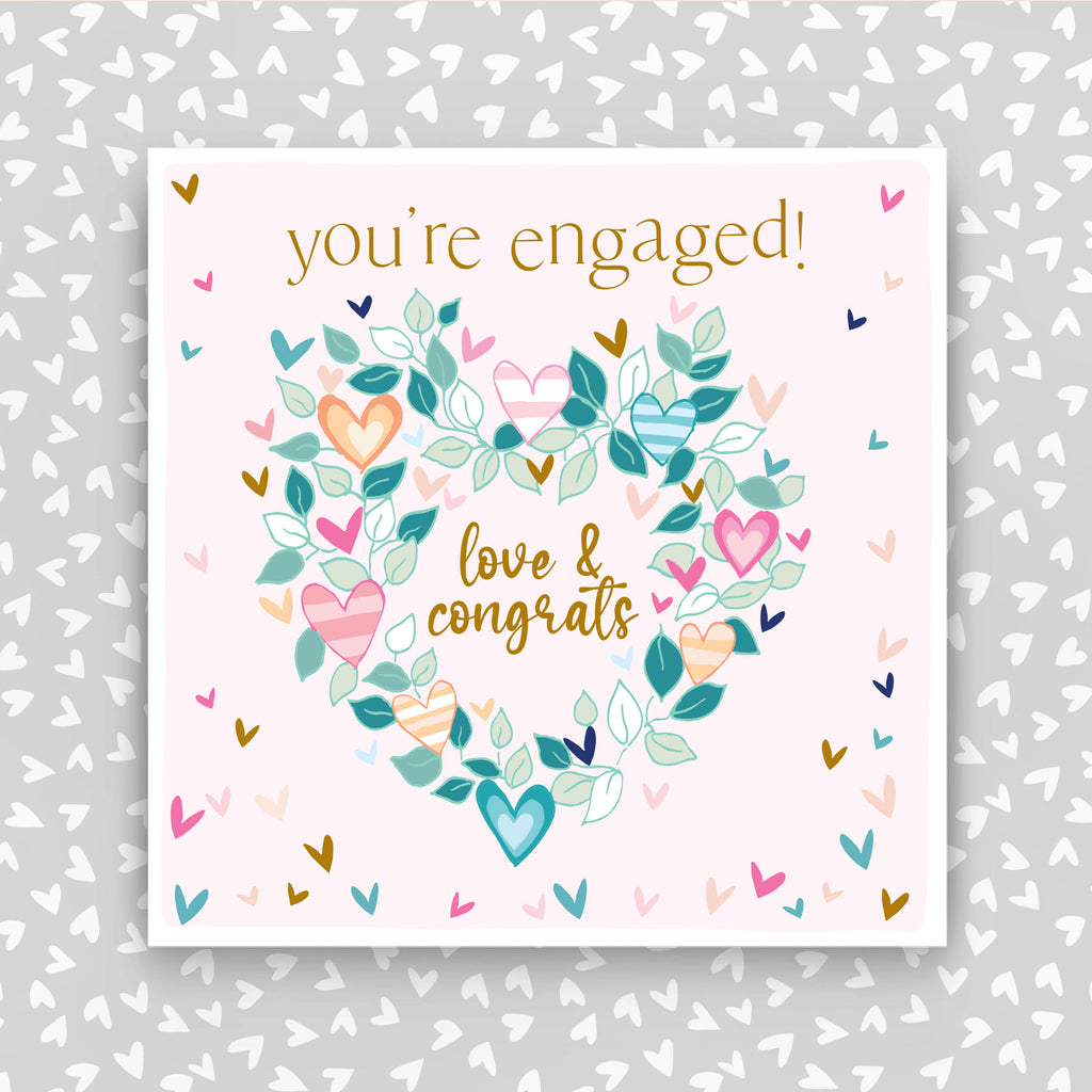 FB236-Molly Mae-You'Re Engaged-Card-Flutter On The Breeze