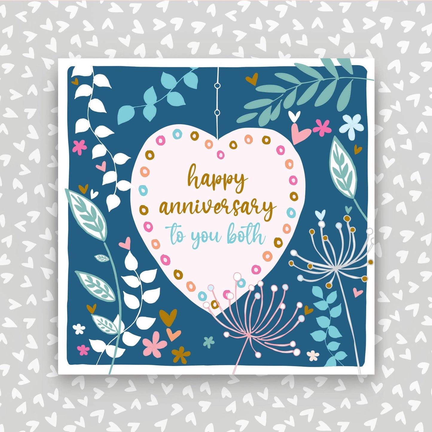 FB239-Molly Mae-Happy Anniversary To You Both Greeting Card-Card-Flutter On The Breeze