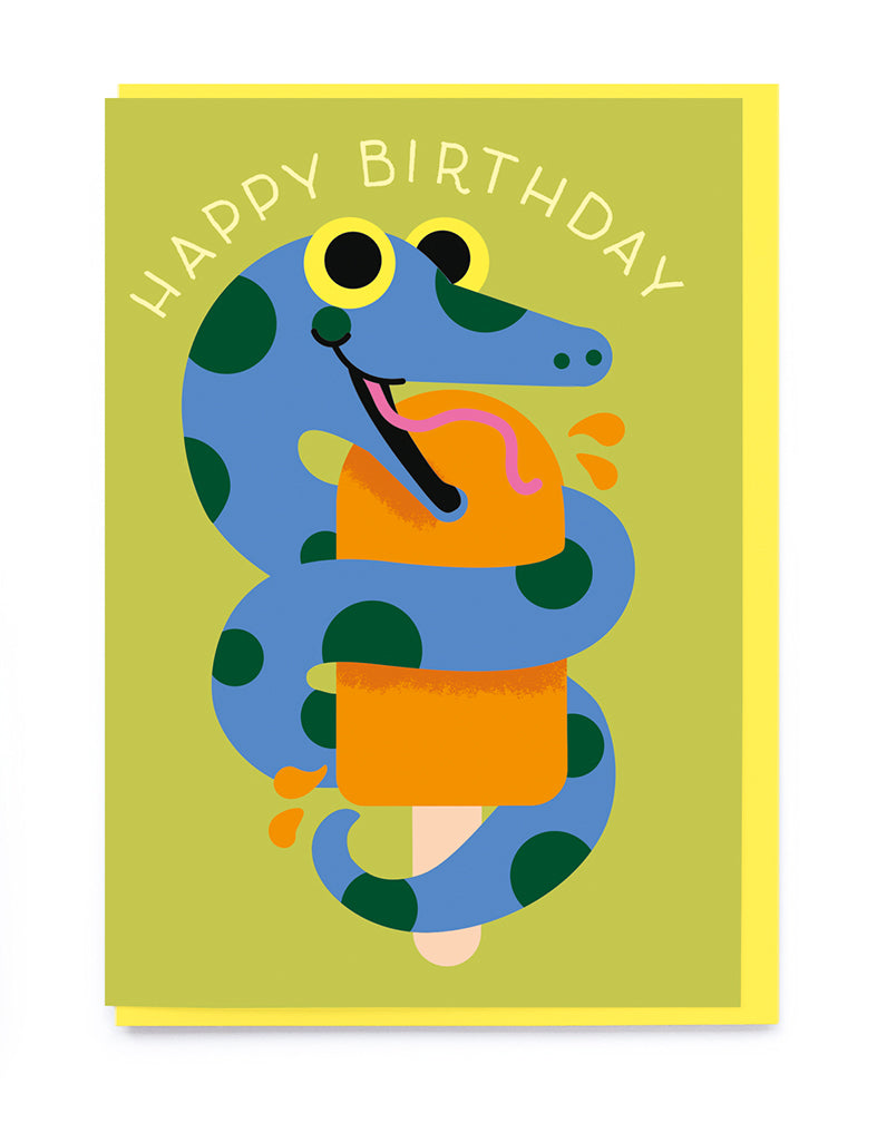 CM021-Noi-Snake And Ice Cream-Card-
