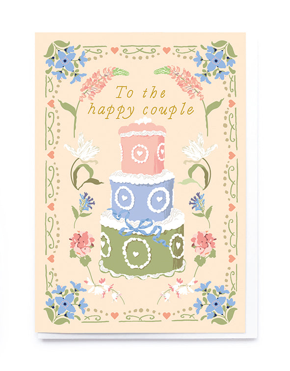 CX010-Noi-Wedding Tiered Cake-Card-