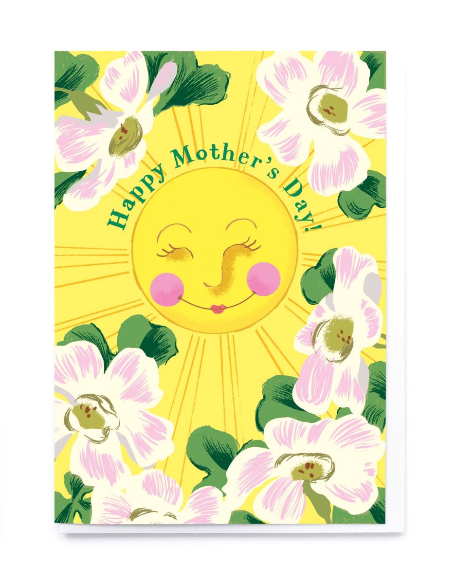 NL317-Noi-Sun And Flowers-Card-