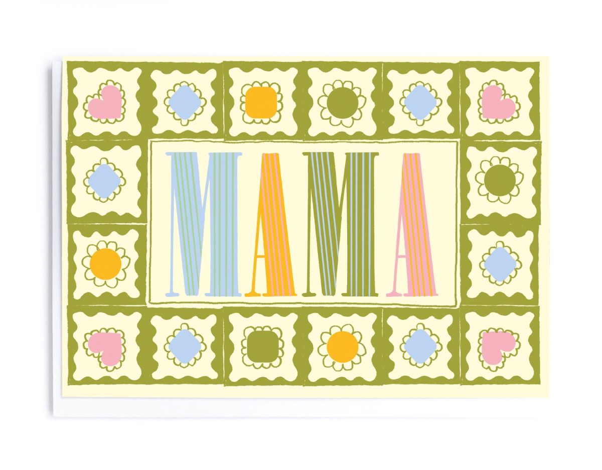 NL318-Noi-Mama Patchwork-Card-