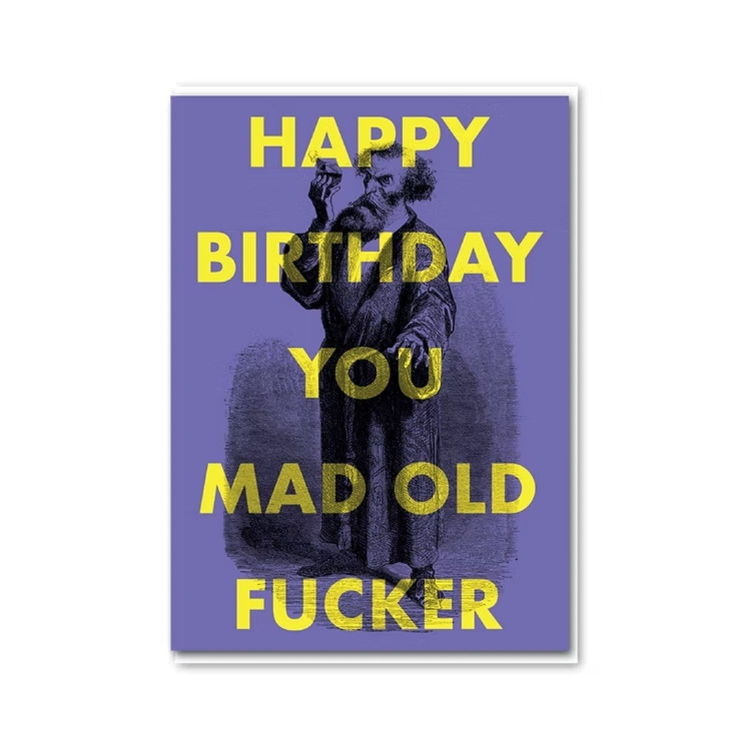 DA013-Objectables-Mad Old Fucker-Card-Dark Arts