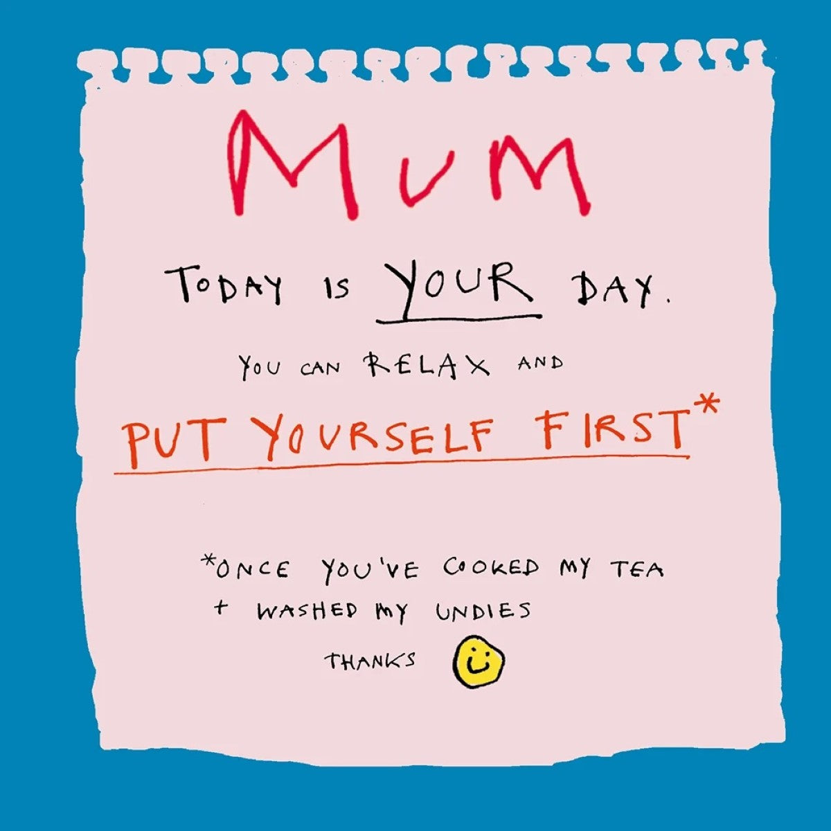 FP1069-Poet and Painter-Mum Make My Tea-Card-Motley