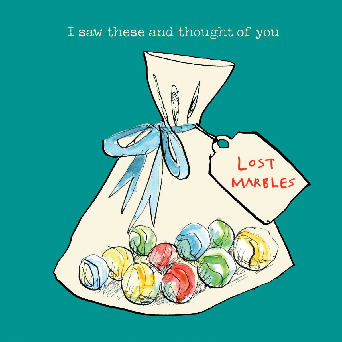 FP3287-Poet and Painter-Lost Marbles-Card-Motley