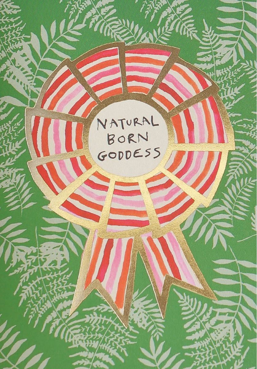 FP3292-Poet and Painter-Natural Born Goddess-Card-Rosette