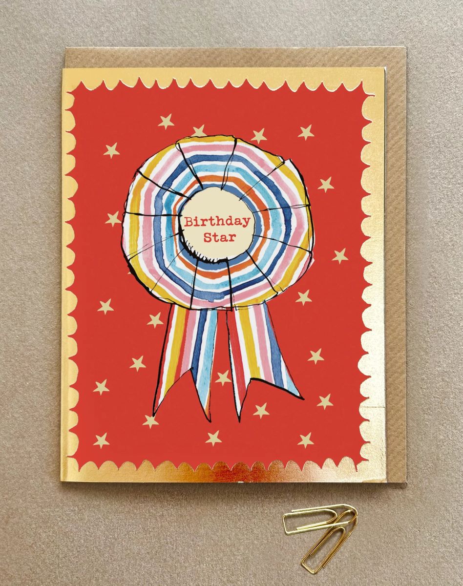 FP3481-Poet and Painter-Birthday Star-Card-Gala