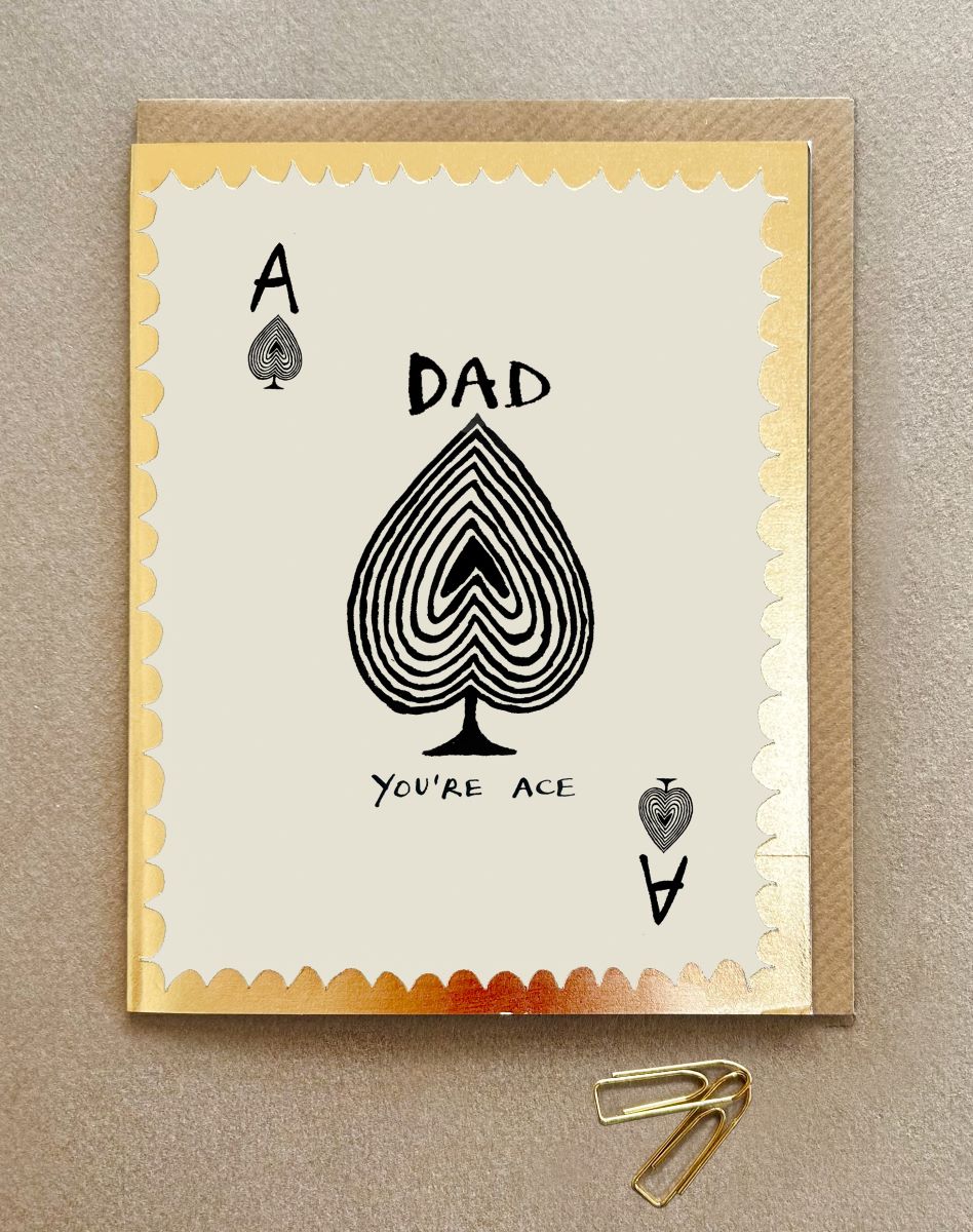 FP3542-Poet and Painter-You'Re Ace Dad-Card-Gala