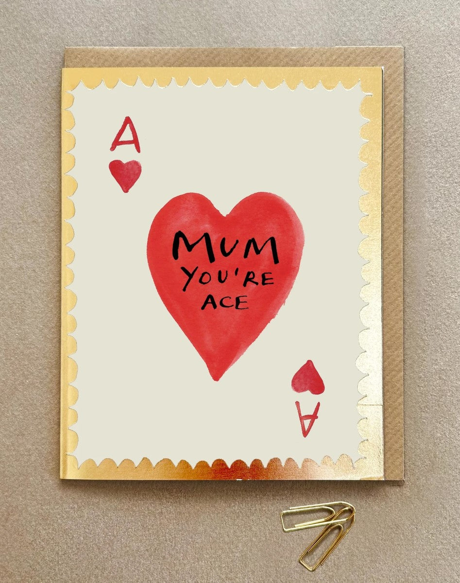FP3546-Poet and Painter-You'Re Ace Mum-Card-Gala