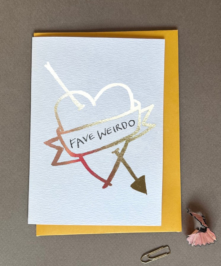 FP3748-Poet and Painter-Fave Weirdo Tattoo-Card-Tattoo