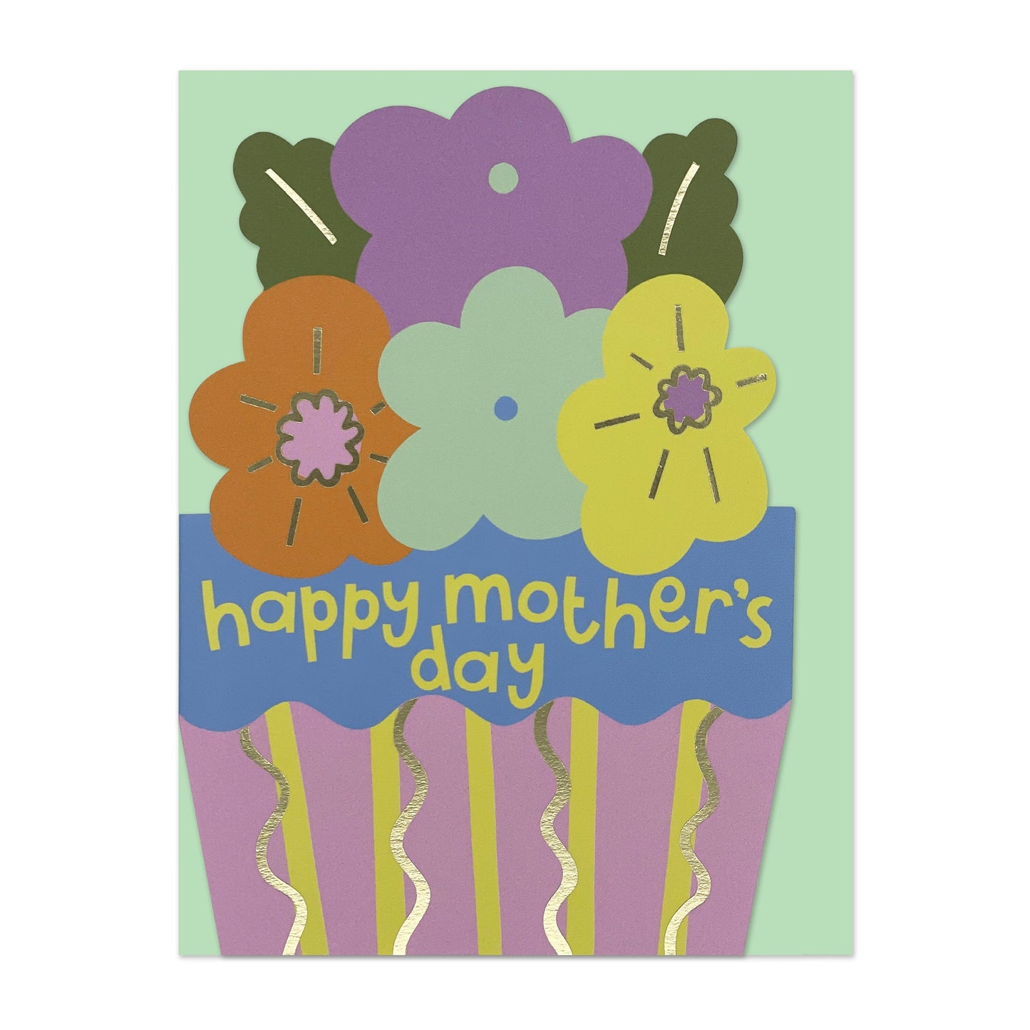 BRS022-Raspberry Blossom-Wonder Mum-Card-Brightside
