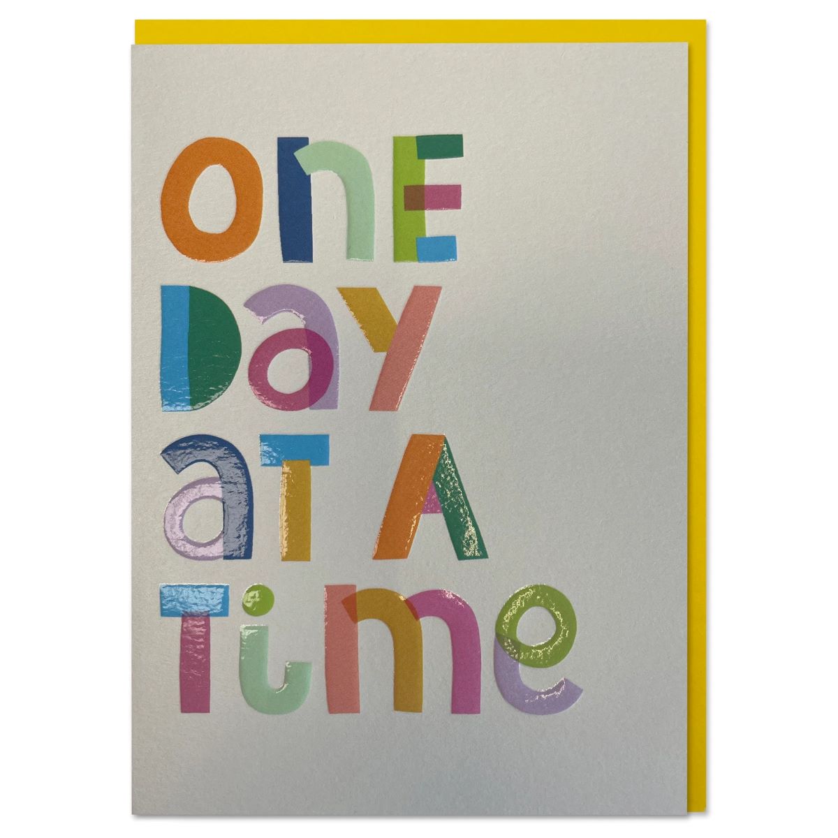 HEH006-Raspberry Blossom-One Day At A Time-Card-Healing Hugs