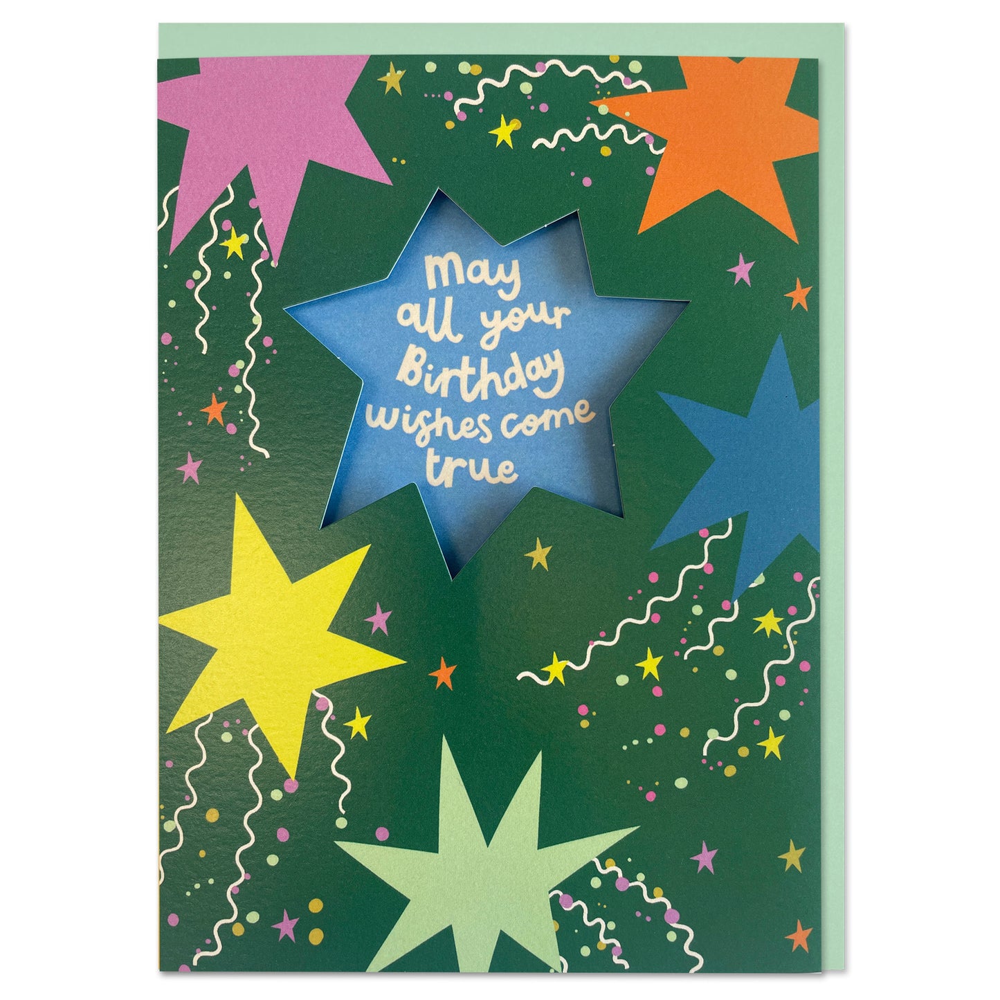 SWL007-Raspberry Blossom-May All Your Birthday Wishes Come True-Card-Sweet Life