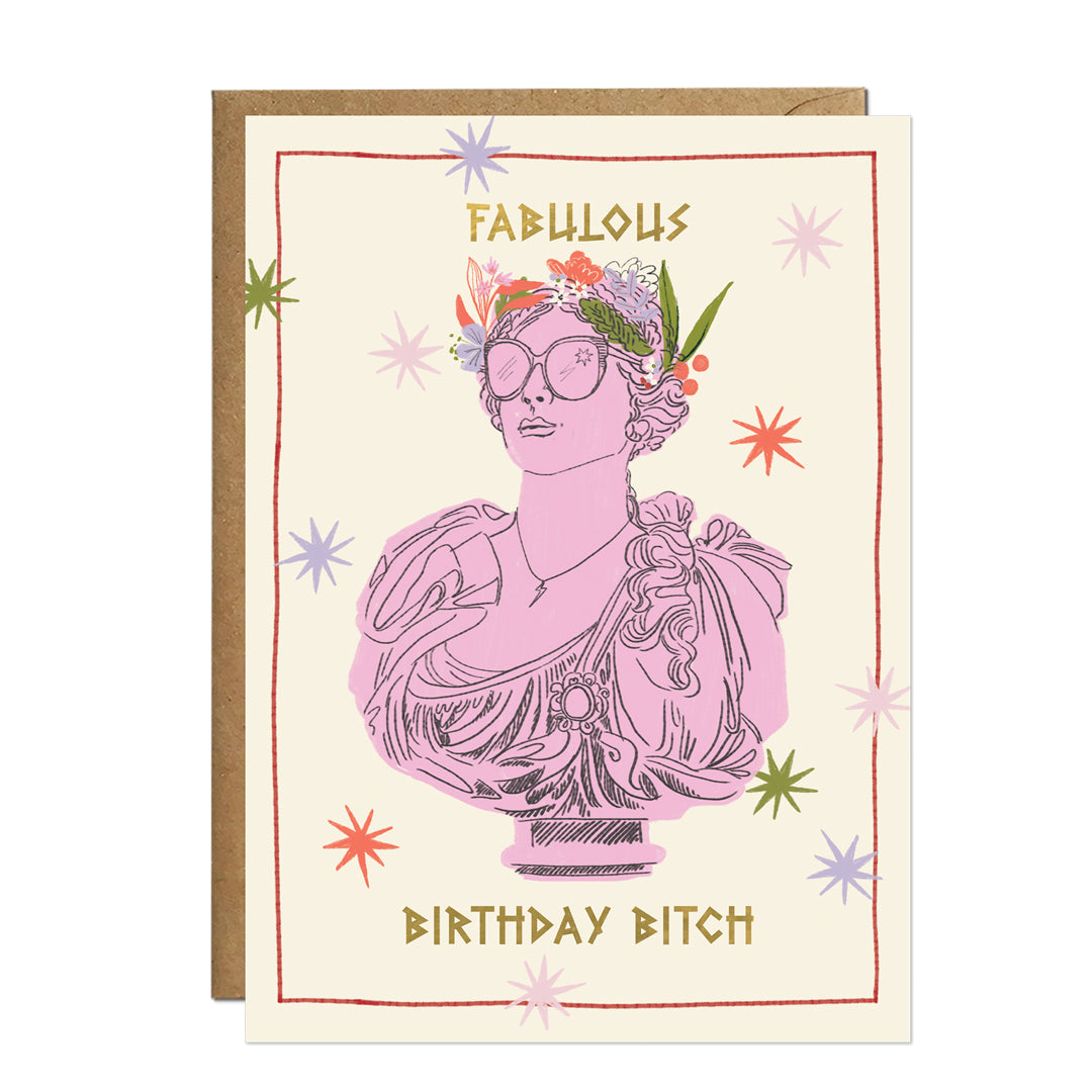 C405-Ricicle Cards-Birthday Bitch-Card-Ricicle X Sara Long