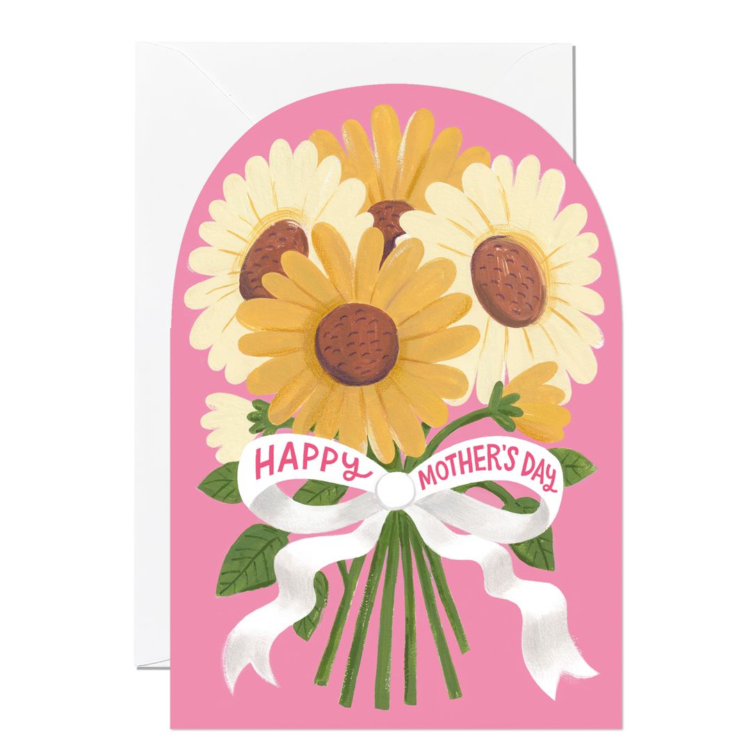 C418-Ricicle Cards-Sunflowers Mother'S Day-Card-